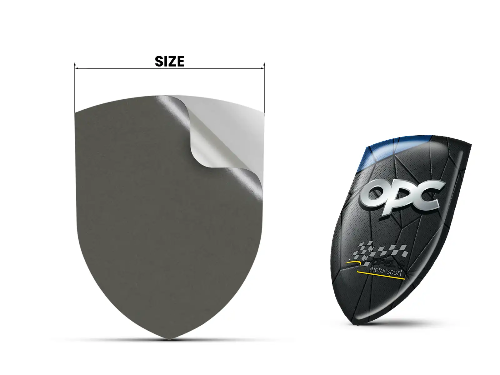 OPC Doming Aufkleber Auto Luxus Stilvoll Design